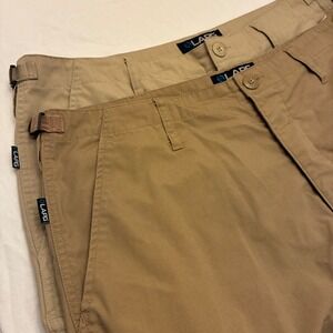 LAPG BDU Tactical Cargo Pants Utility Mens Large Regular Khaki Coyote 2pk Work